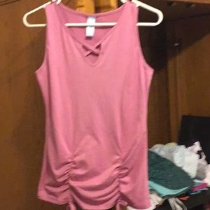Pink tank top